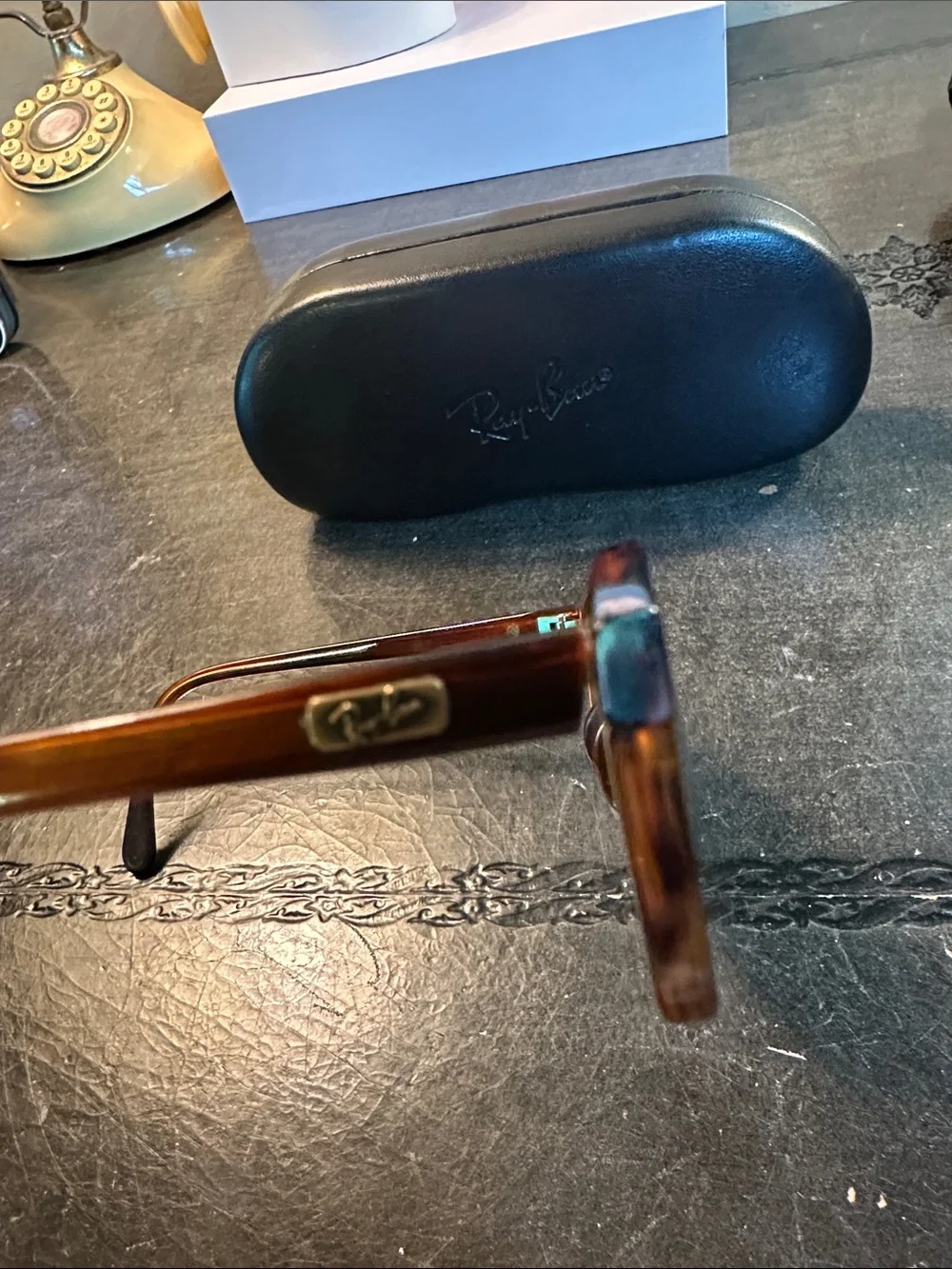 Ray-Ban Tortoiseshell Frame Sunglasses